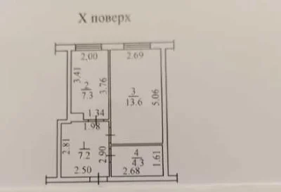 Квартира в новом, сданном доме