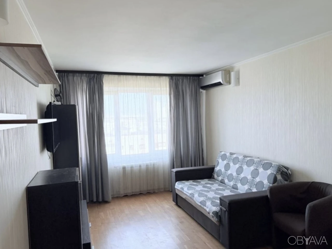 1-room apartment, 34 sq.m.