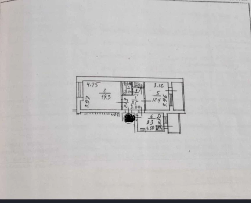 2-room apartment for sale, Antonovicha St., building 102, Pal metro station