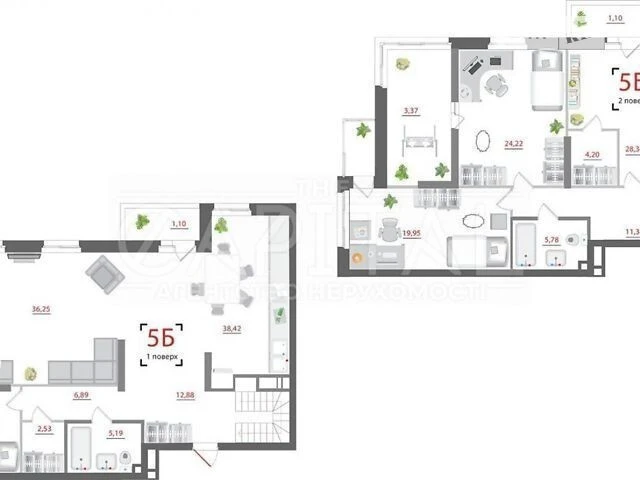 Продаж 5к квартири 229 кв. м на вул. Мокра 8-10 • ID 3471875