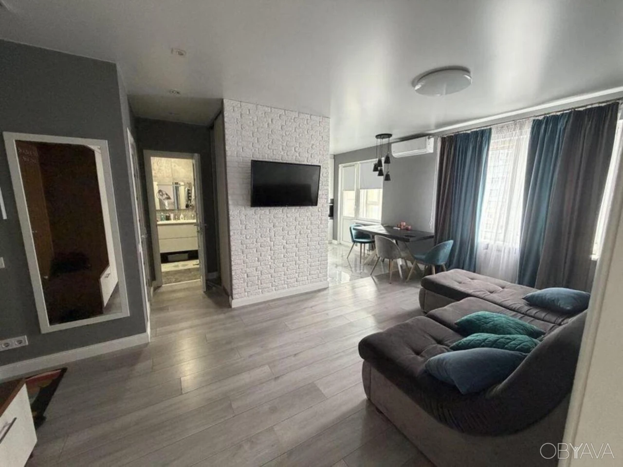2-room apartment, 55 sq.m.