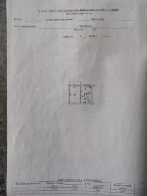 Продажа 1-комнатной квартиры Хортицкий р-н, ул.Лахтинск