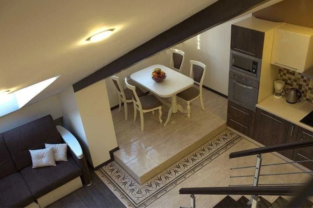 Bright 2-room apartment with attic for sale in