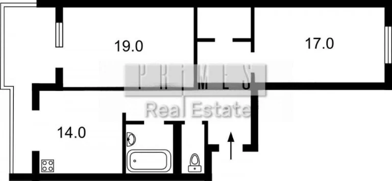 2-room apartment for sale, Lybid residential complex, Malevicha 89, Center