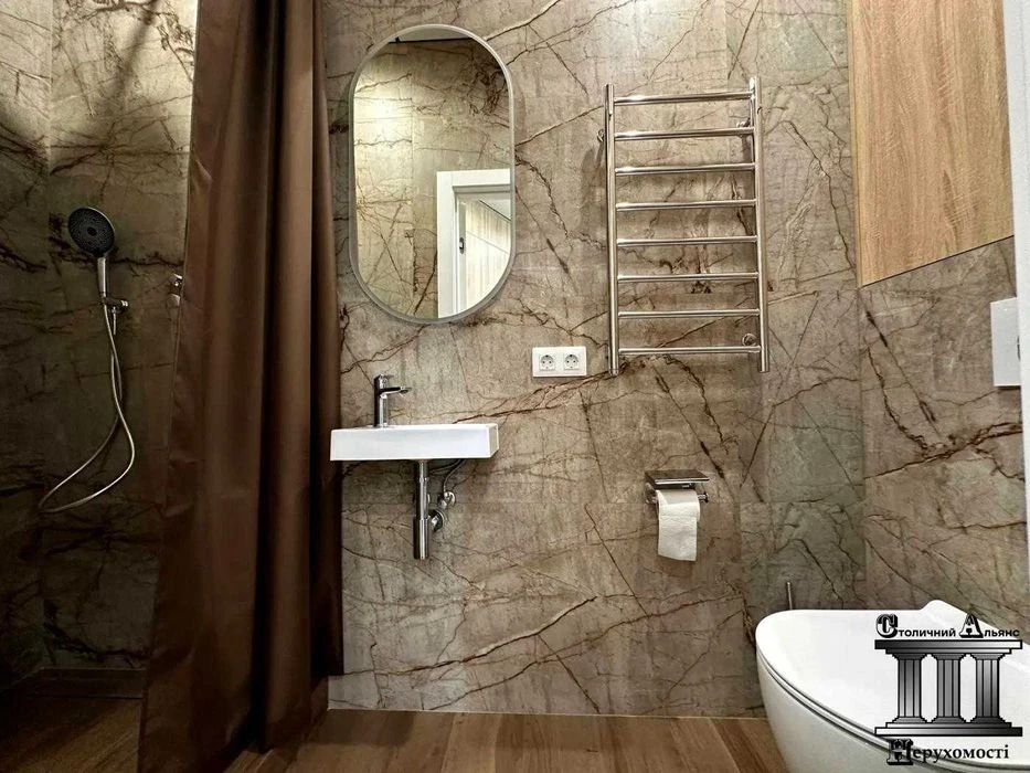 2-room apartment with a view of the Center, 80 sq m, Manhattan residential complex,