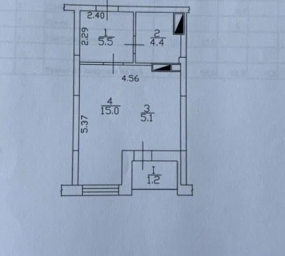 For sale 1 bedroom studio apartment Demiivska metro station Orange residential complex