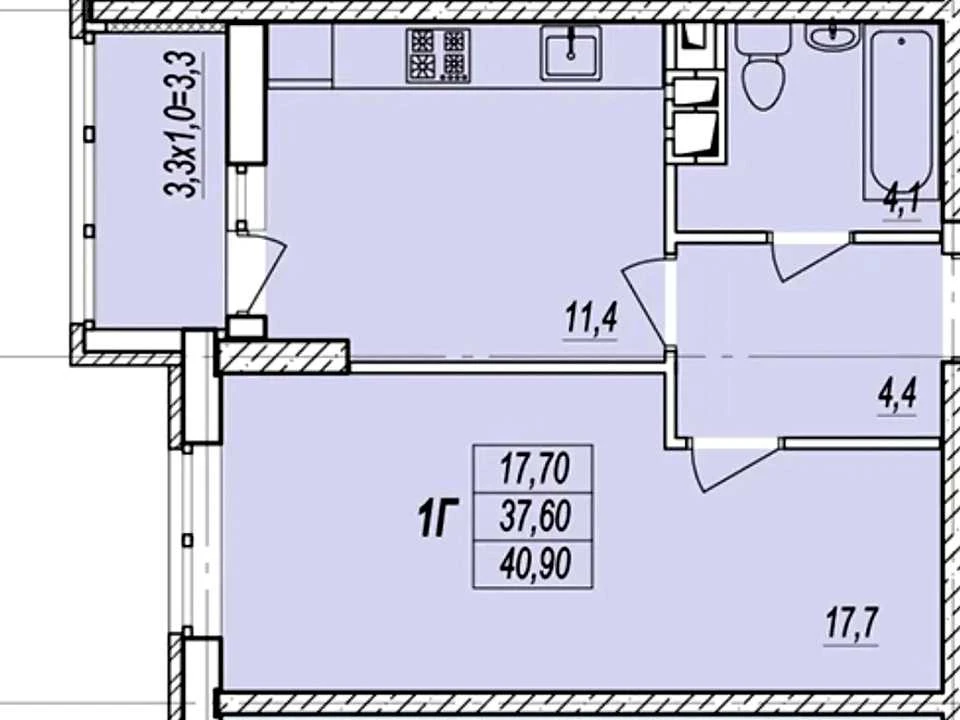 Квартира. Одесса, Прохоровская ул., 40 к