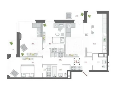 Продаж 4к квартири 120 кв. м на вул. Мокра 8-10 • ID 3466154