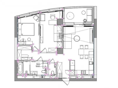 Sale of an exclusive 2-room apartment in the Taryan Towers residential complex