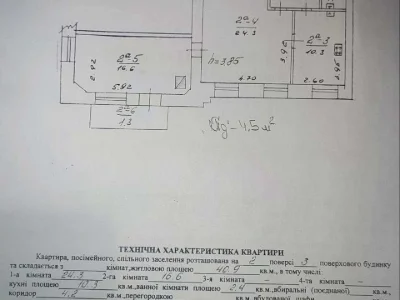 Квартира. Львов, Юлиуша Словацкого ул.