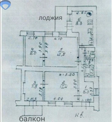 Продам четырехкомнатную квартиру в центре Одессы ул. Канатная/Б