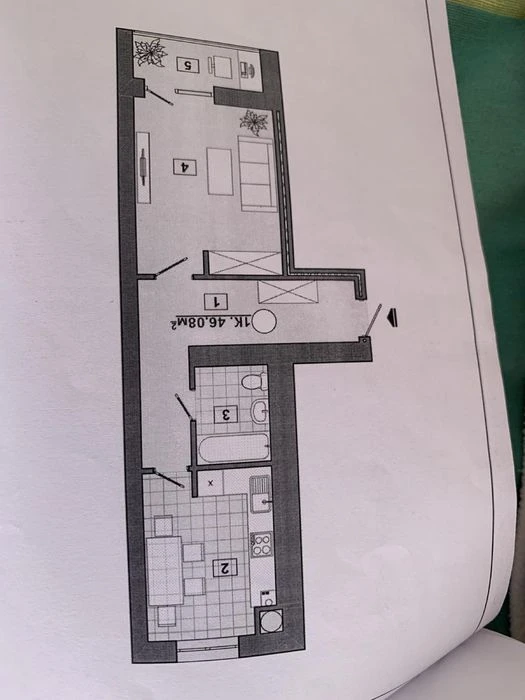 Продам 1- но кім квартиру