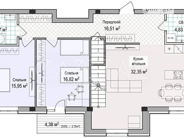 Продаж 4к квартири 164 кв. м на вул. Григорія Кочура 19/8 •