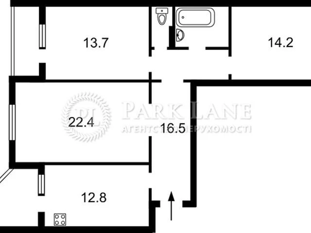 Sale of 3-room apartment 90 sq. m on Dragomanova St. 44A • ID 347