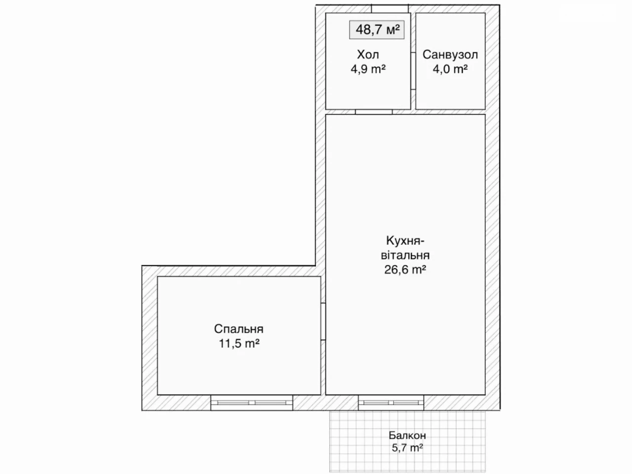 For sale Apartment Slovyanka