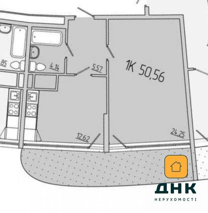 ‼️ПРОДАМ‼️ТЕРРАСА 1к 50,5 м квартира без Ремонтана Каманина‼