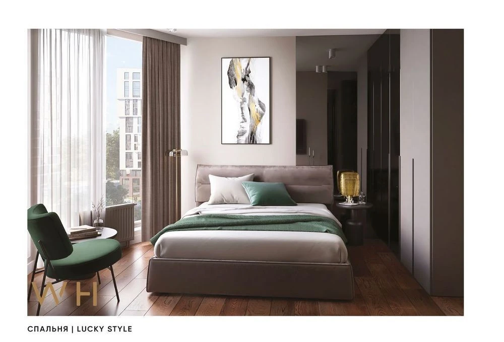 For sale 2-room apartment 61m² Lucky Land residential complex, building №4, Svyatoshinsky district. La